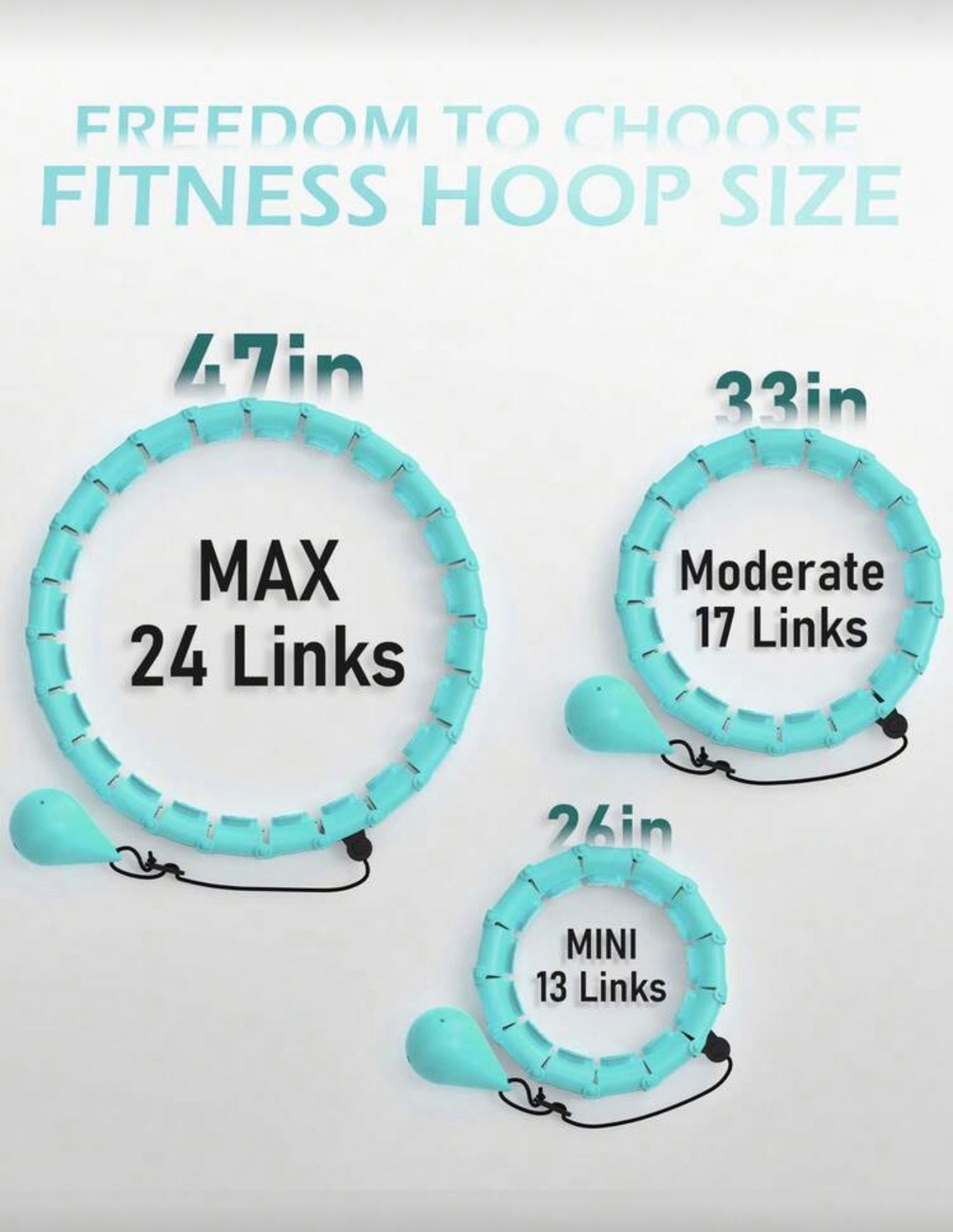 Weighted hulo hoop