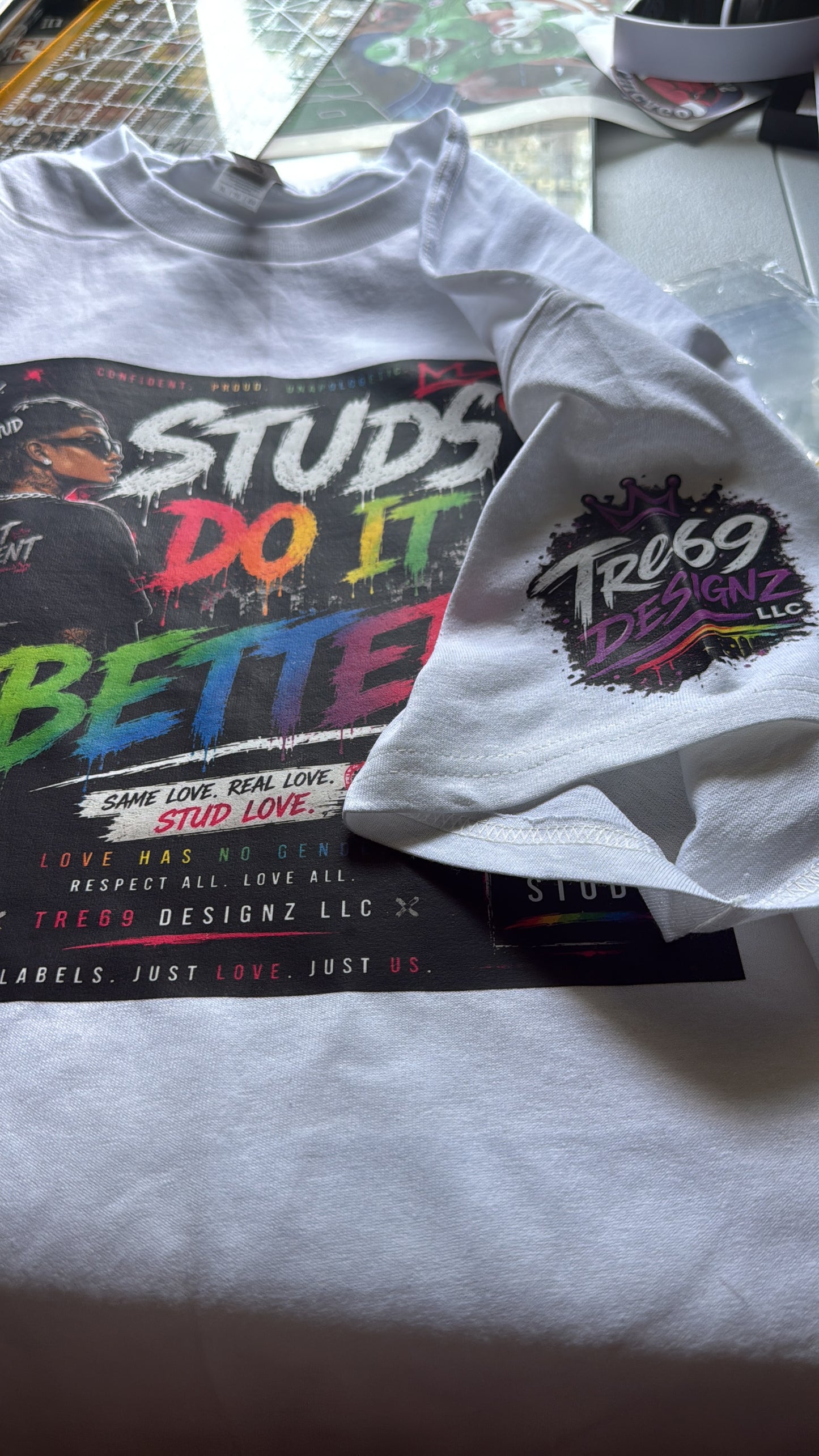 Studs Do It Better Colorful graphics