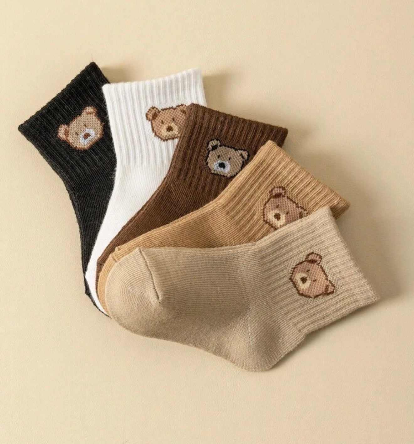 Toddler Teddy Bear Socks
