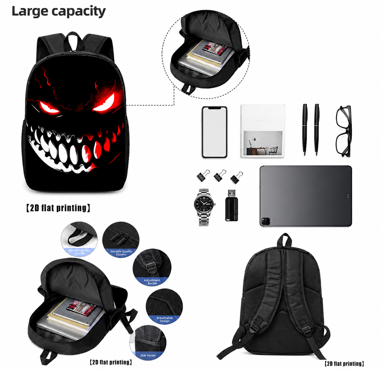 Crimson Eyes Backpack