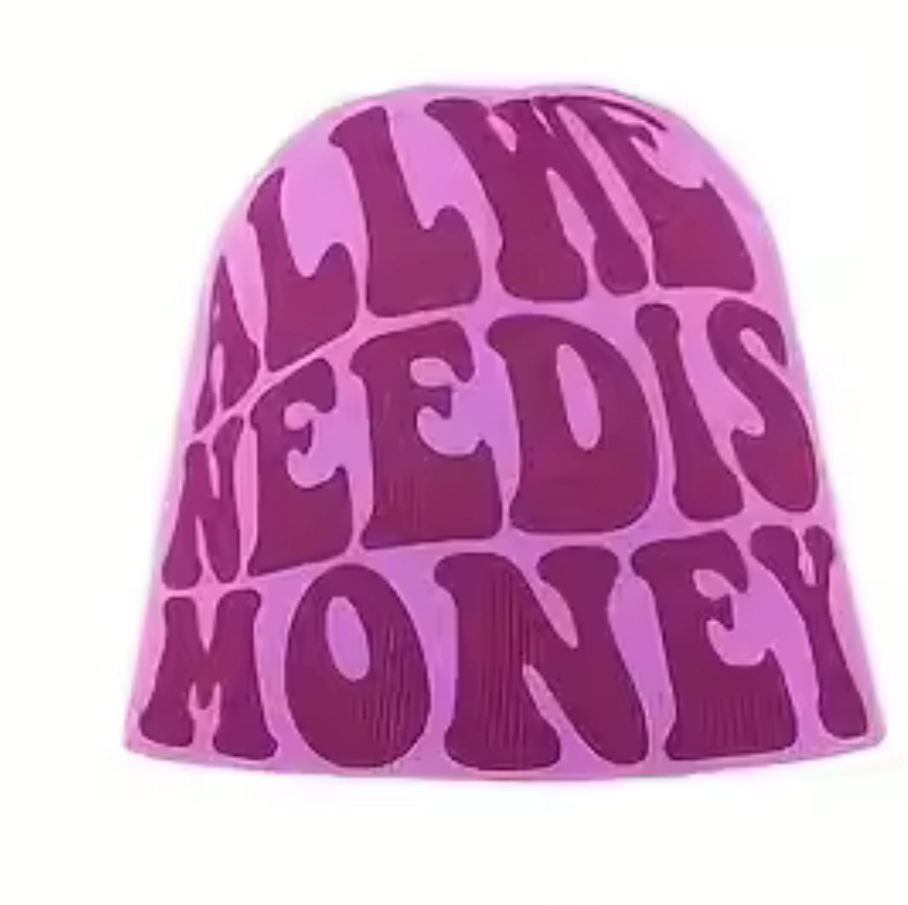 All we need is money beanie