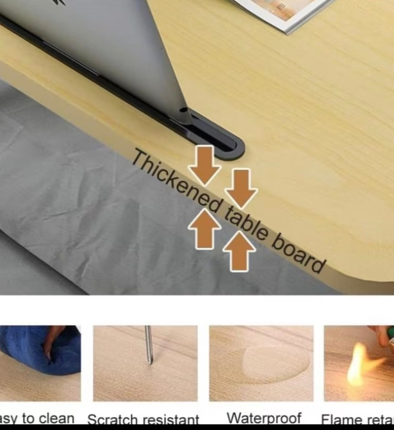 Laptop tray table