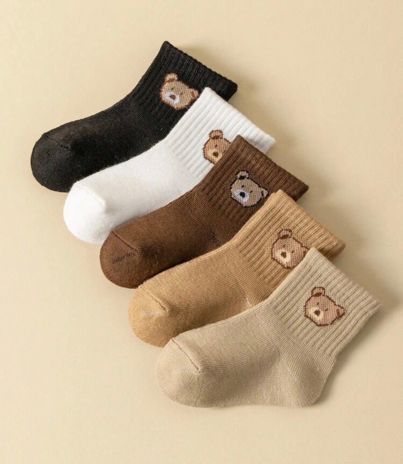 Toddler Teddy Bear Socks