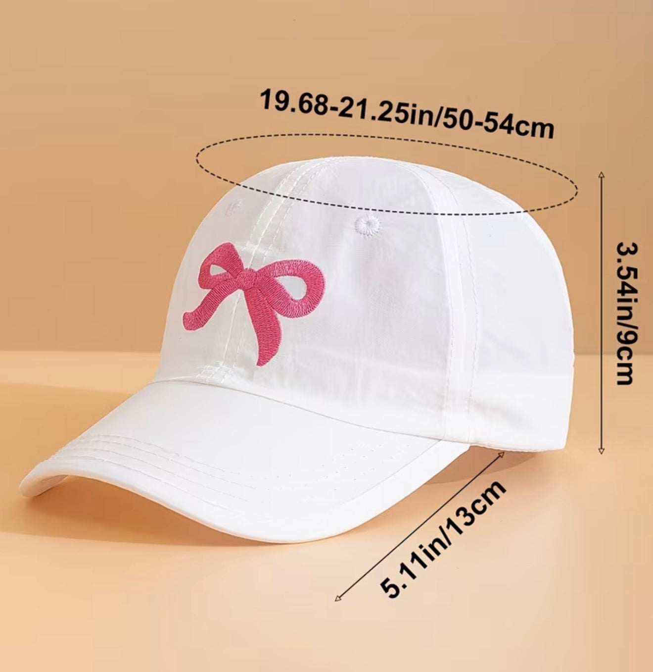 Lightweight baseball cap