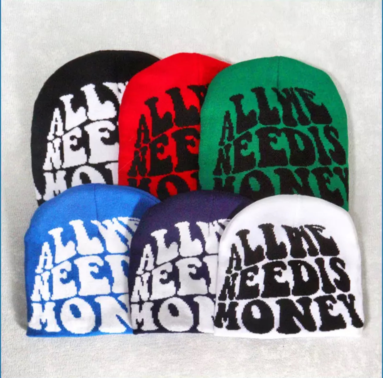 All we need is money beanie