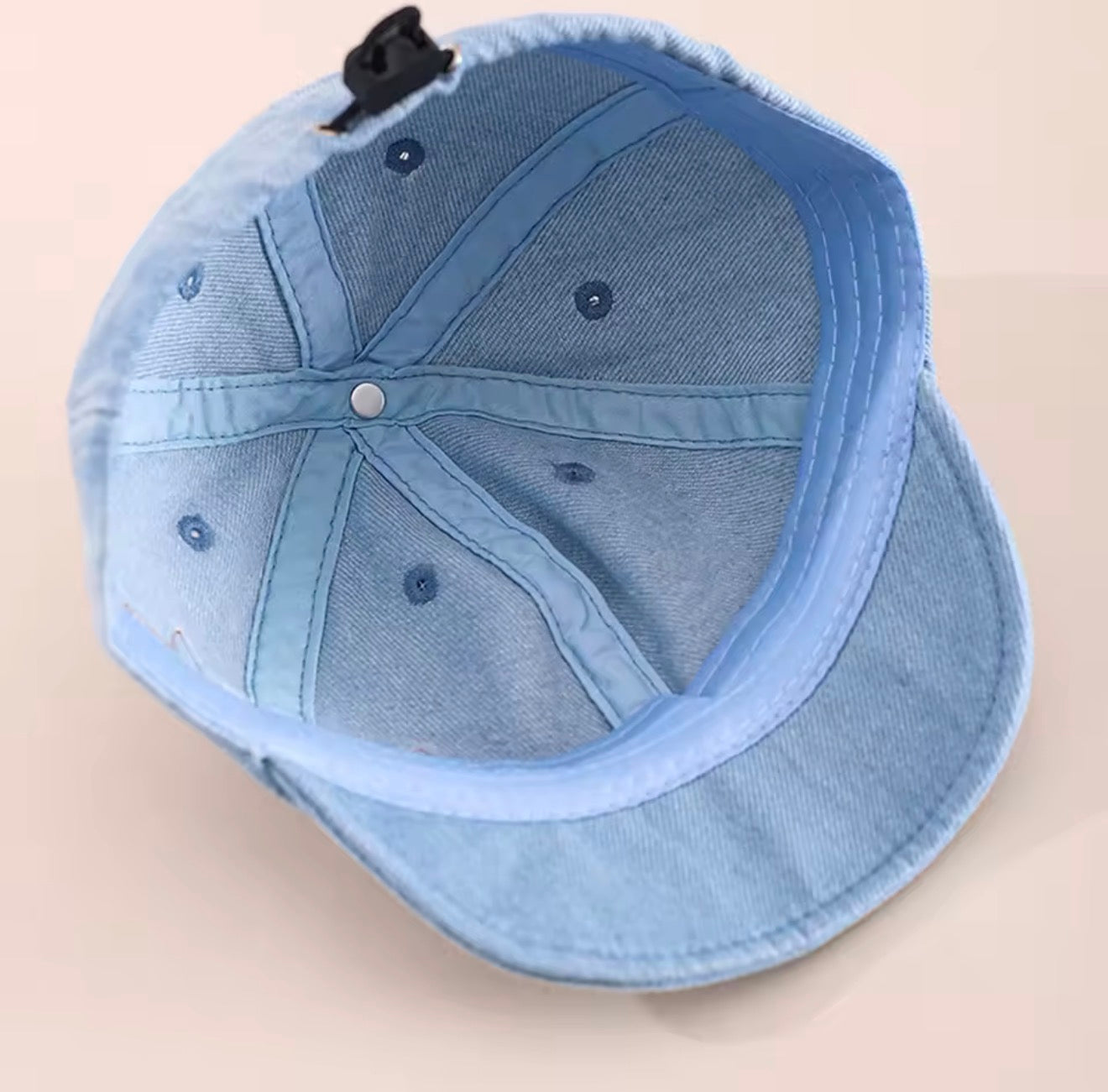 Spring Washed Denim Baby Hats Star Soft Brim Children's Baseball Cap Boys Girls For Kids 3-24 Month