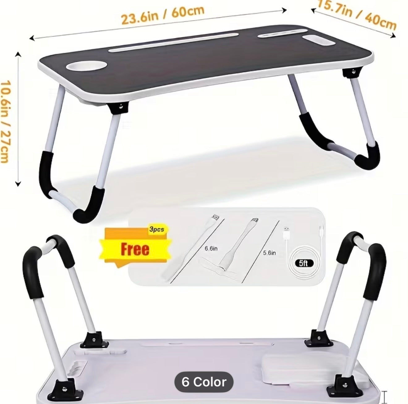 Laptop tray table