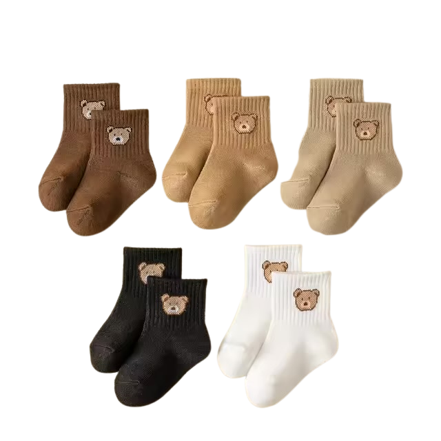 Toddler Teddy Bear Socks