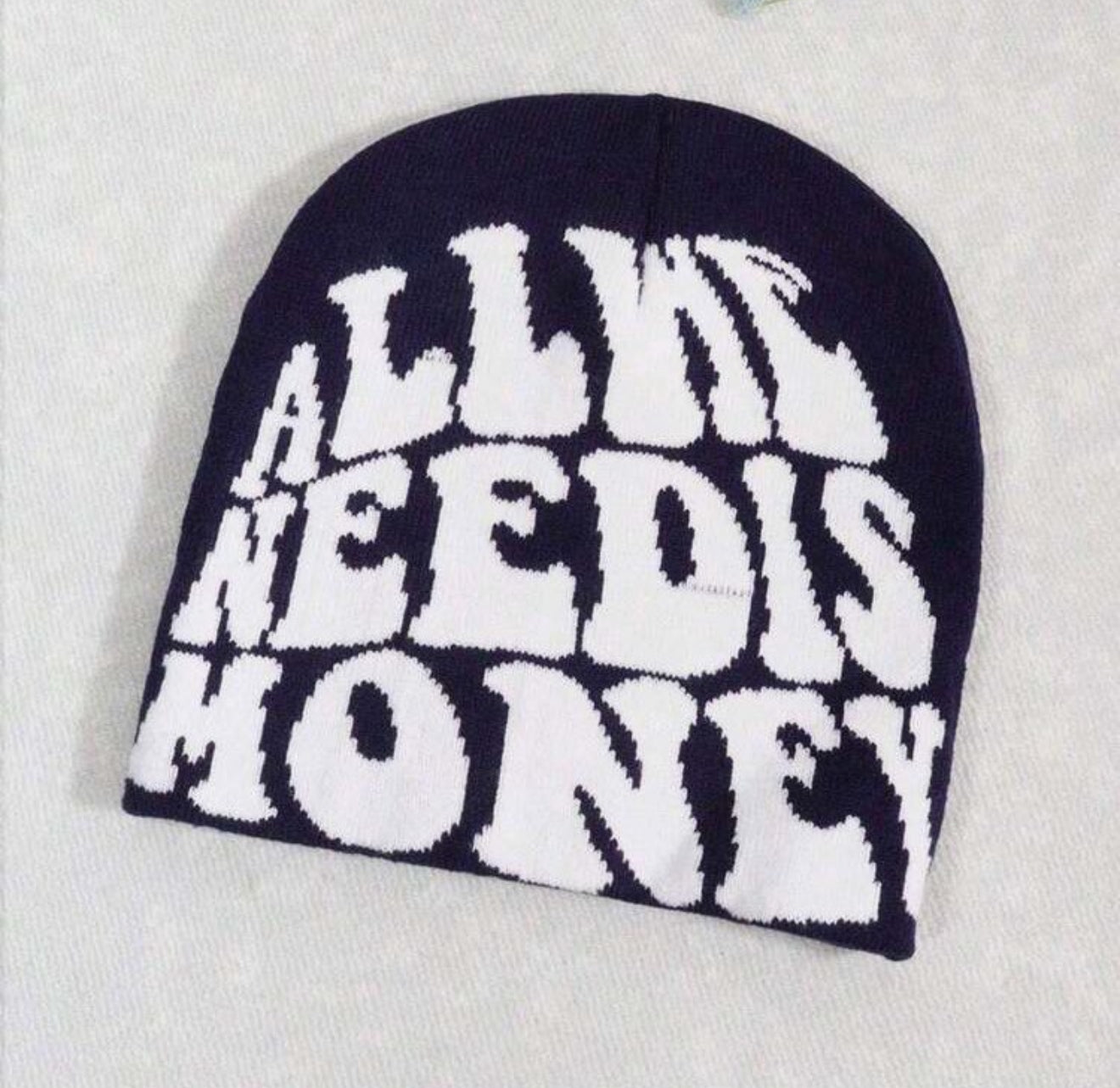 All we need is money beanie