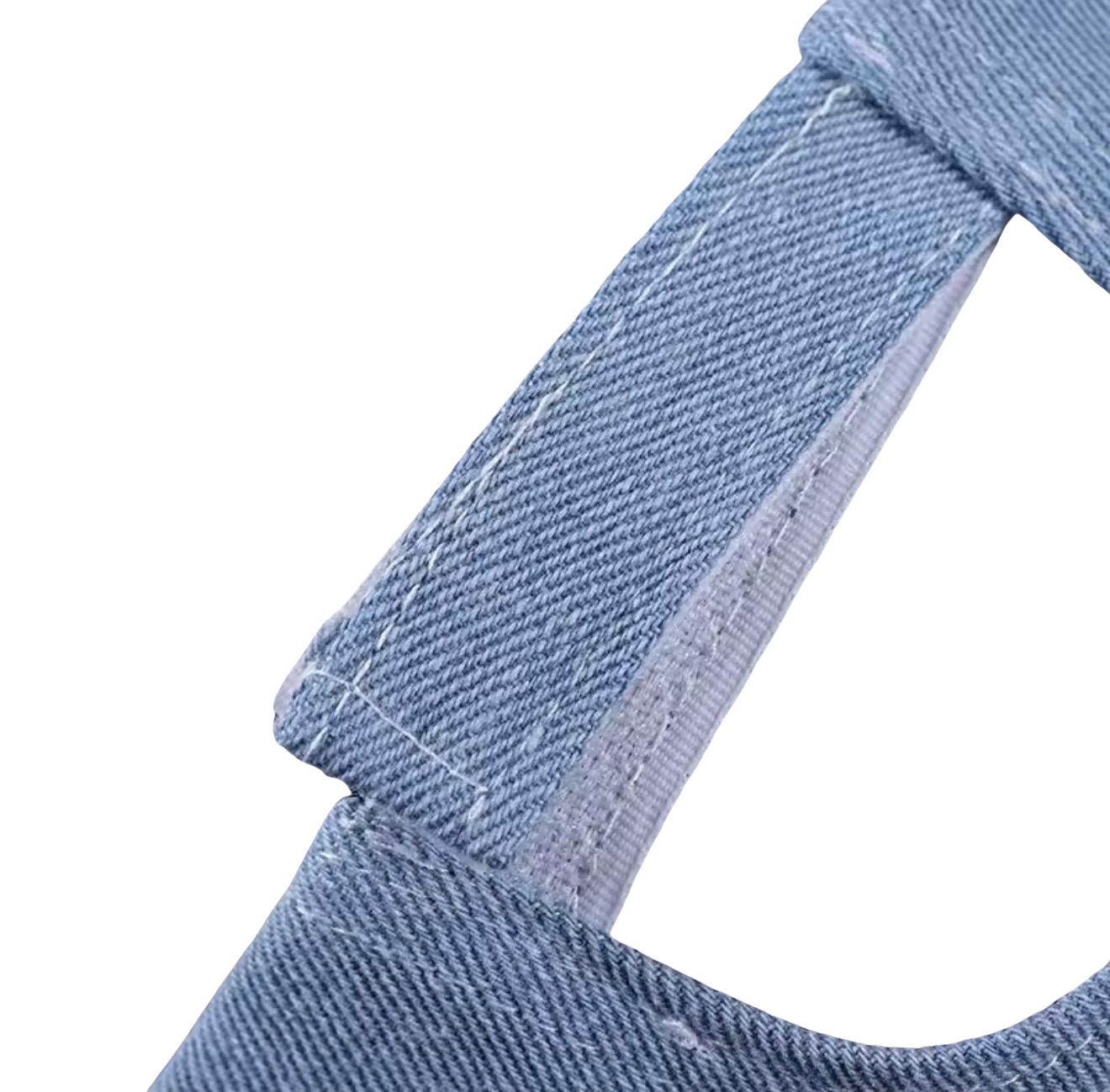 Baby I love mama/papa denim cap