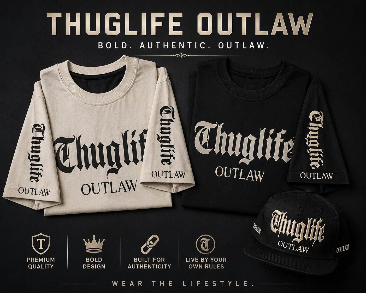 Thuglife graphic t shirt