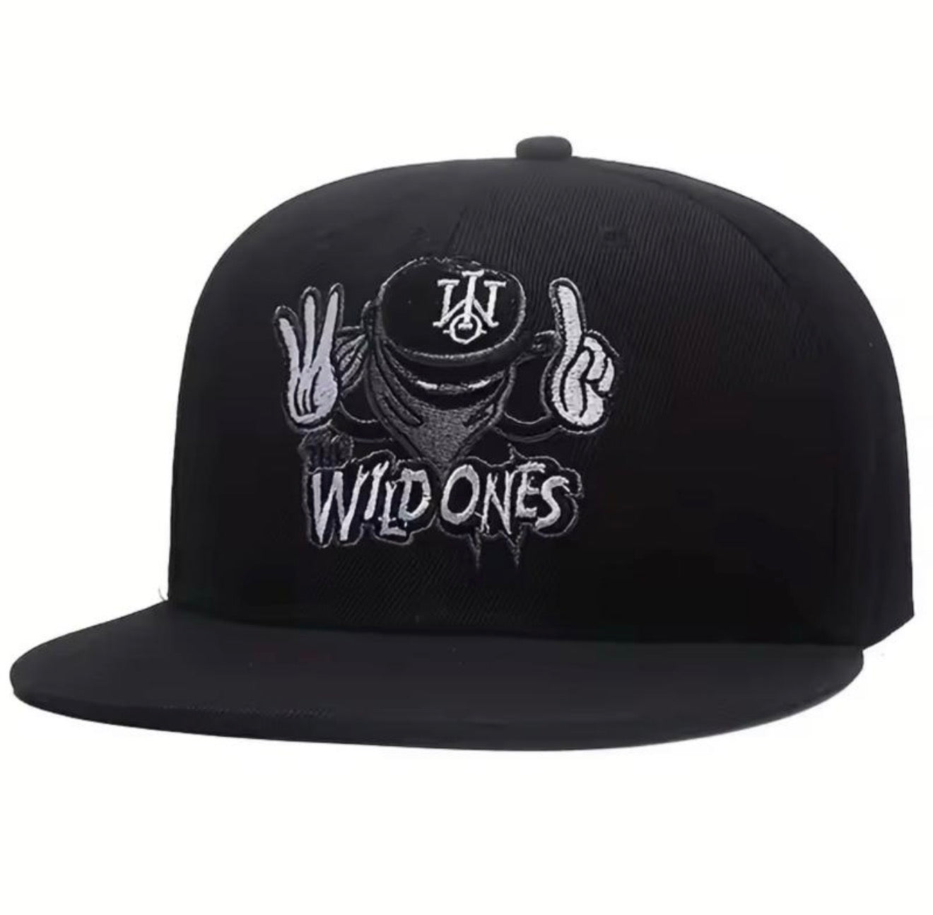 Unisex Ninja Letter Embroidery Hip-hop Hats Outdoor Adjustable Casual Baseball Caps Sunscreen Hat
