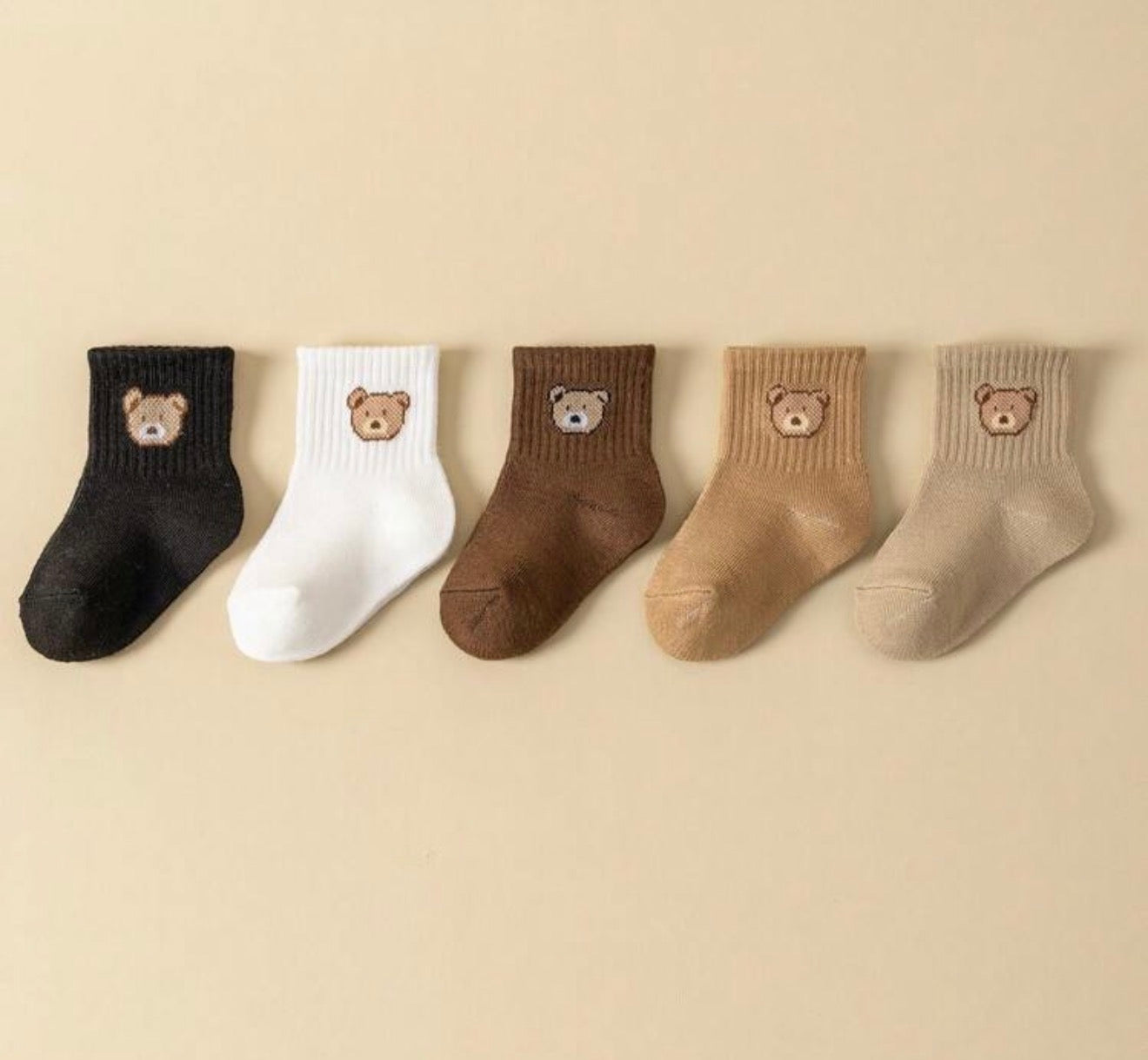Toddler Teddy Bear Socks