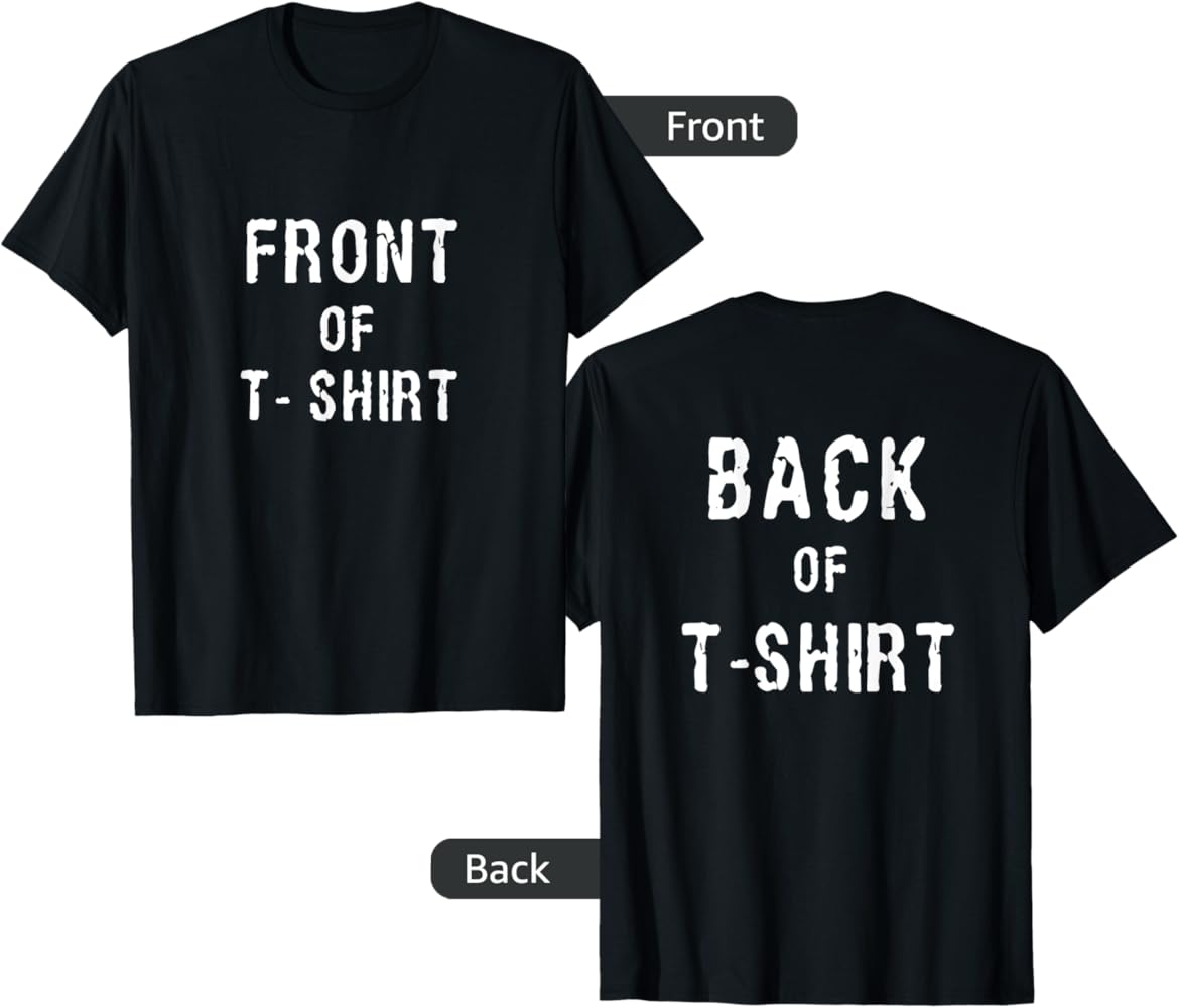 Personalize your own t-shirt
