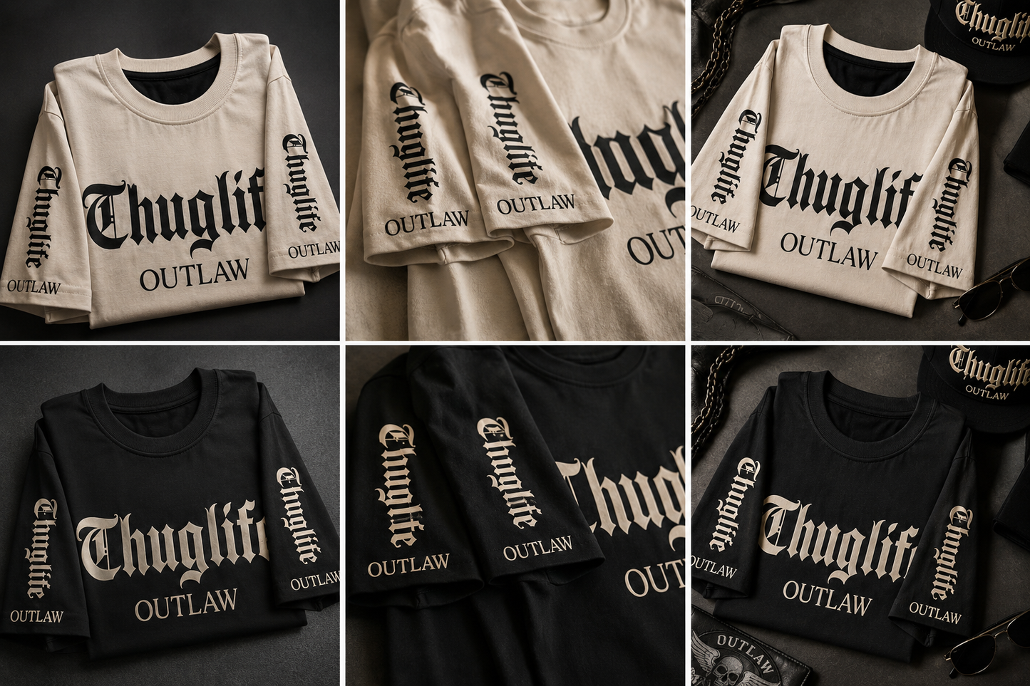 Thuglife graphic t shirt