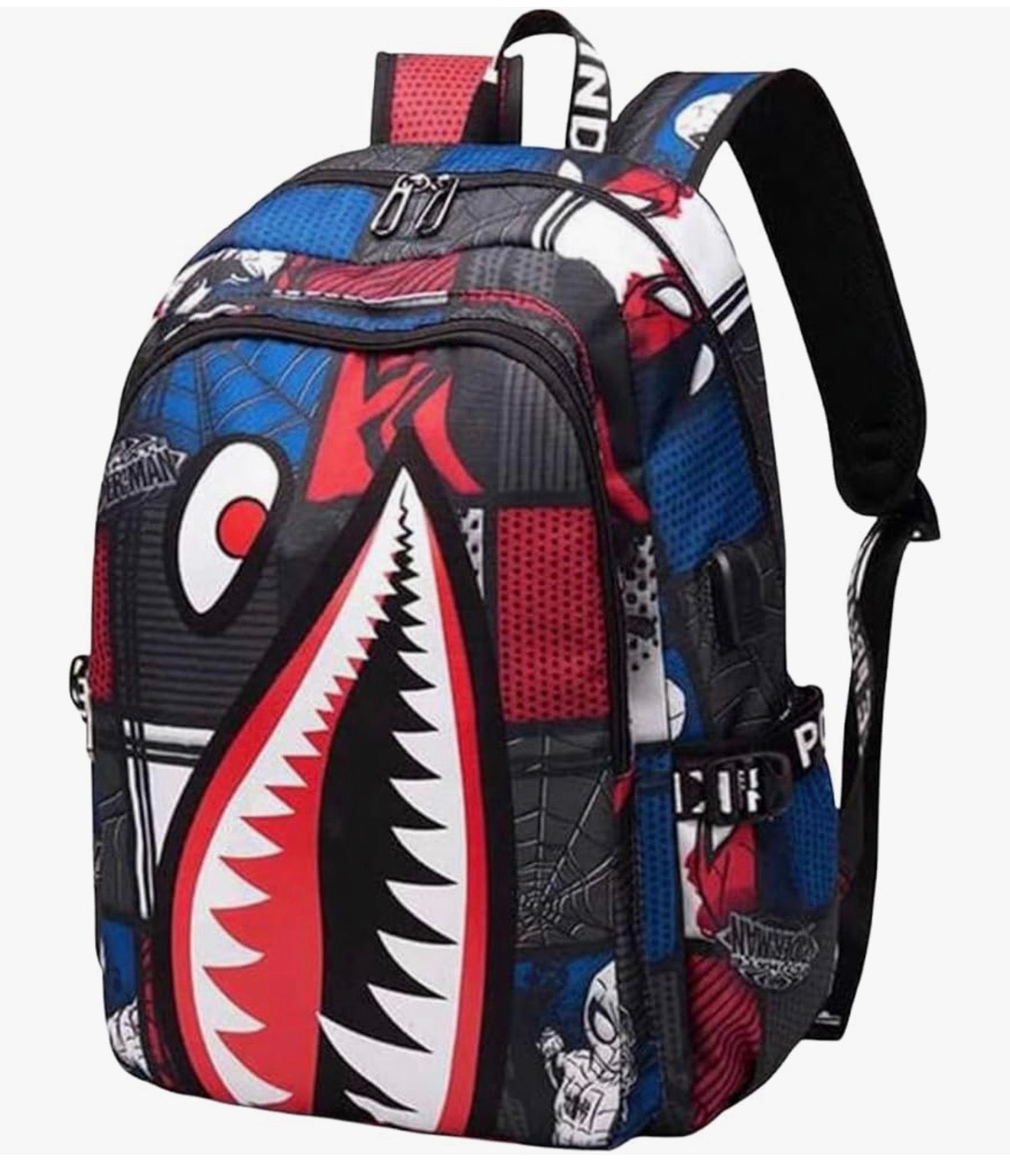 Fashionable Shark Teeth backpack