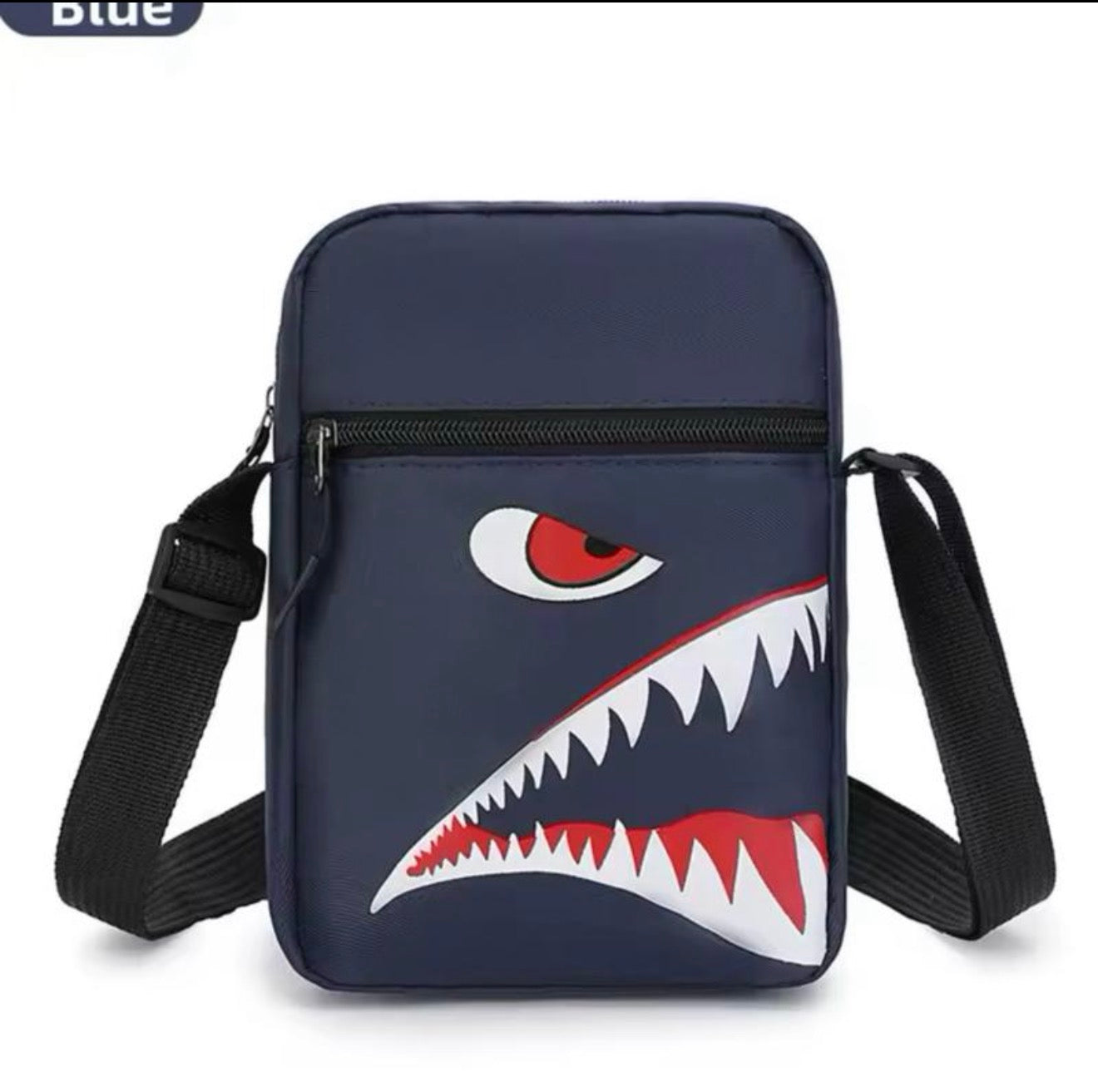 Shark Mouth Crossbody Shoulder Bag