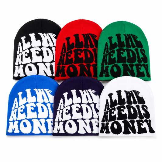 All we need is money beanie