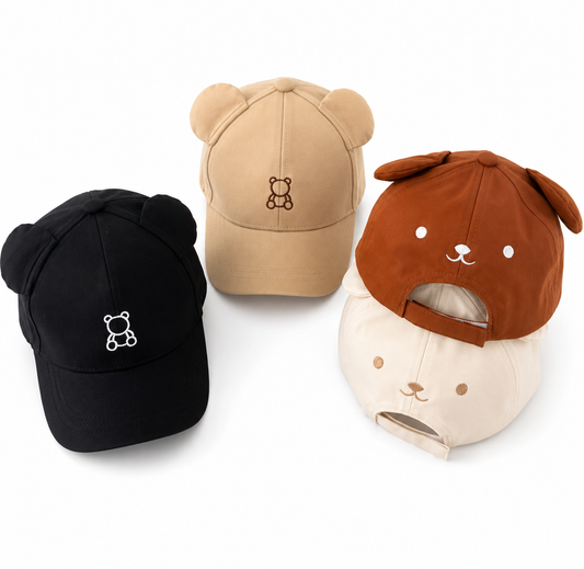 Cartoon Bear Baby Baseball Cap