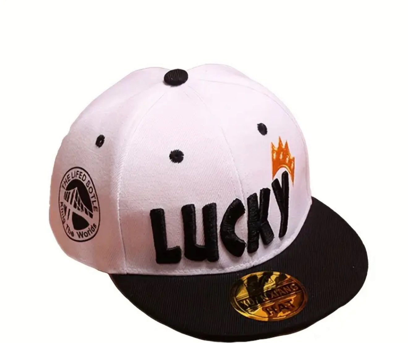 Girls Boys Hip Hop LUCKY Cap Ages 3-8 years