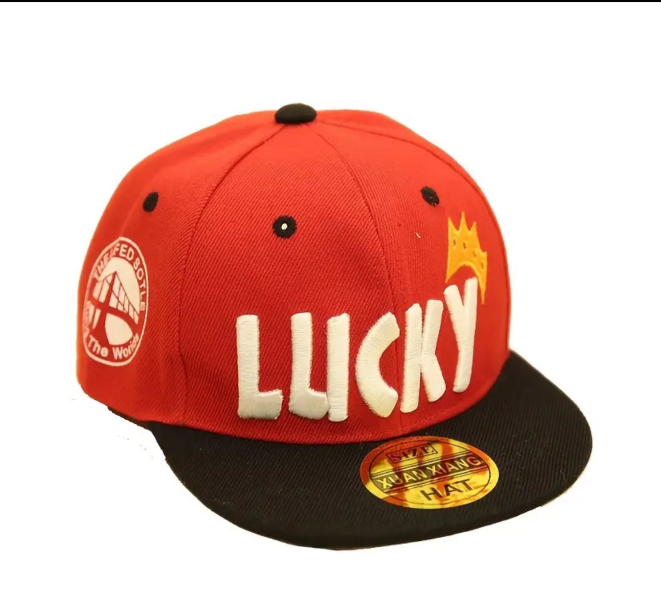 Girls Boys Hip Hop LUCKY Cap Ages 3-8 years