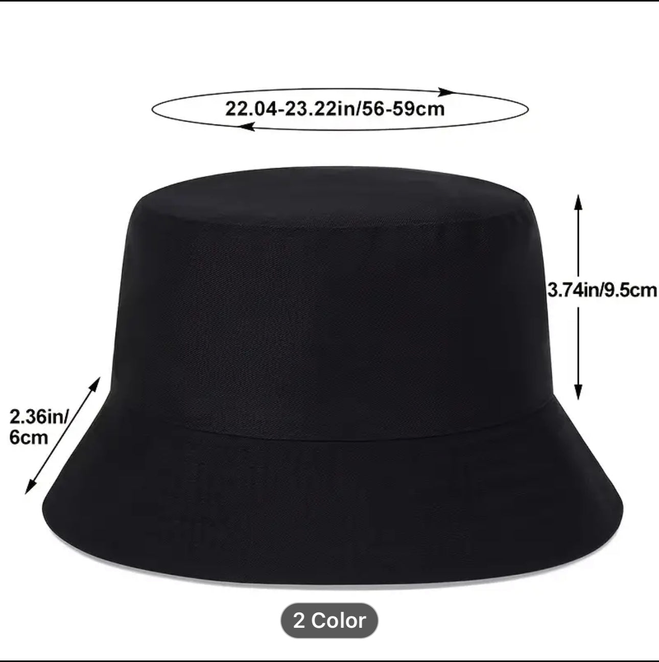 Men's Street Style Bucket Hat - Colored Graffiti Print Hip Hop Fashion-Summer Accessory available in black and white