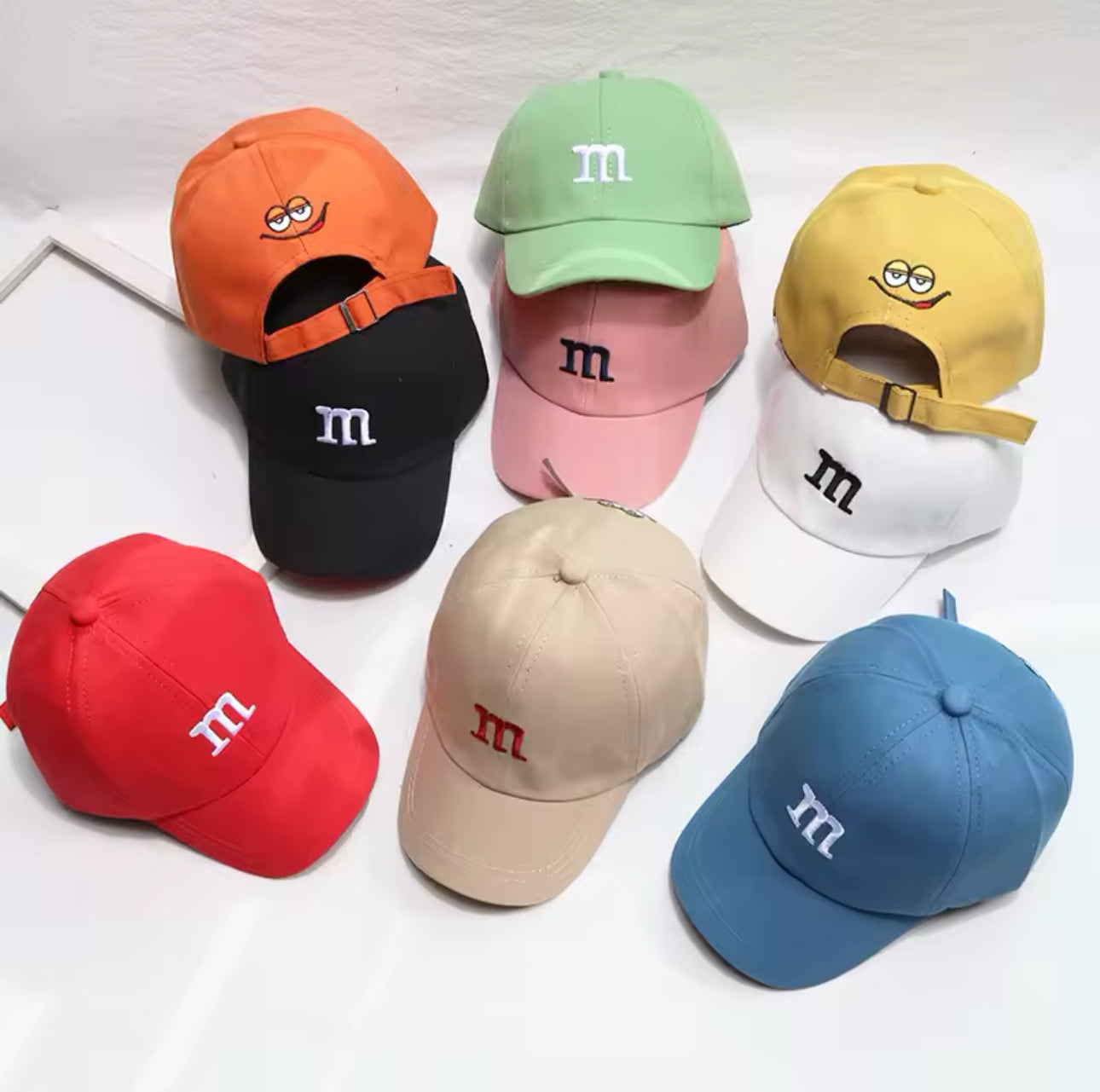 Solid Color Letter Baby Baseball Cap
