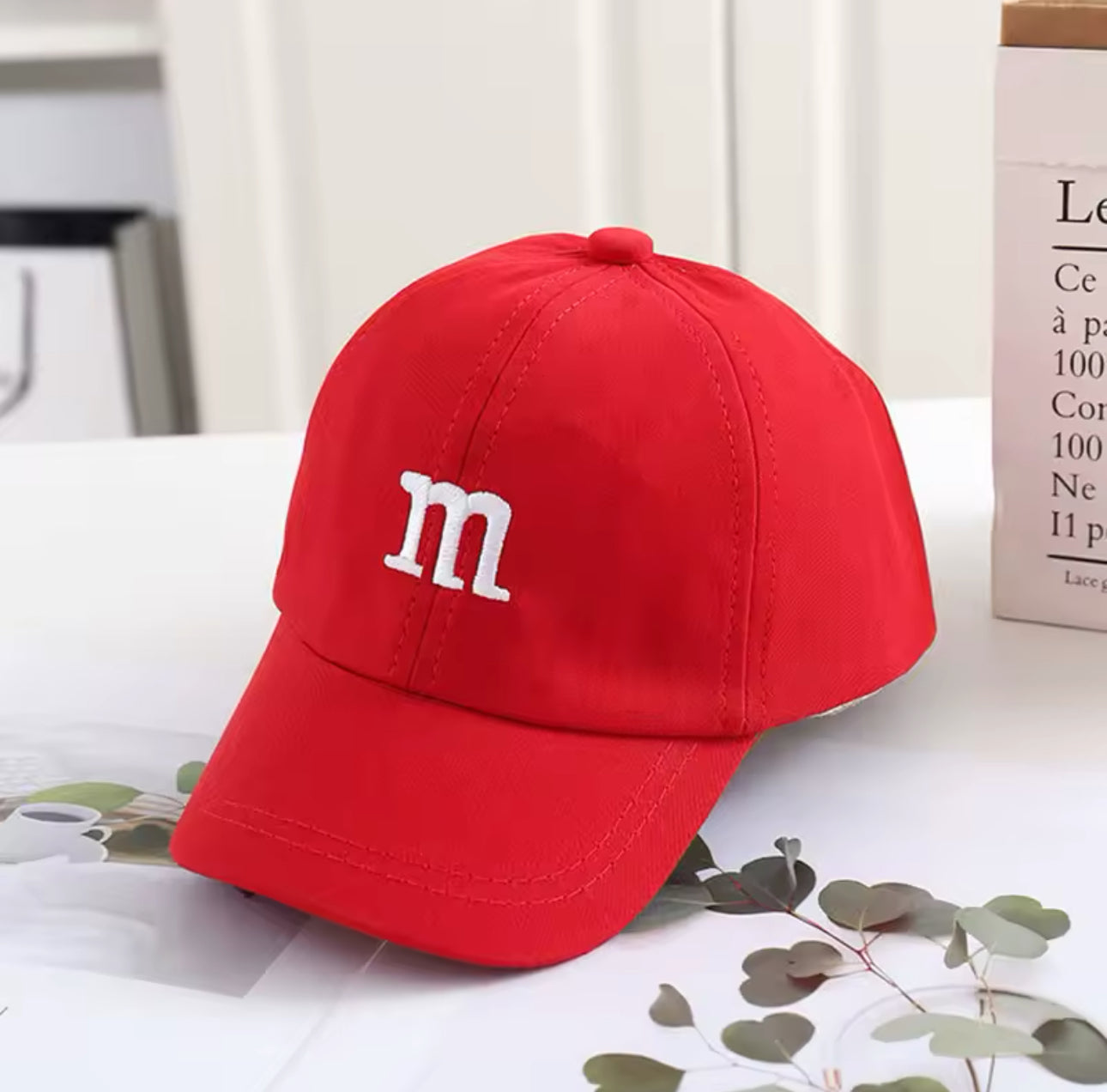 Solid Color Letter Baby Baseball Cap