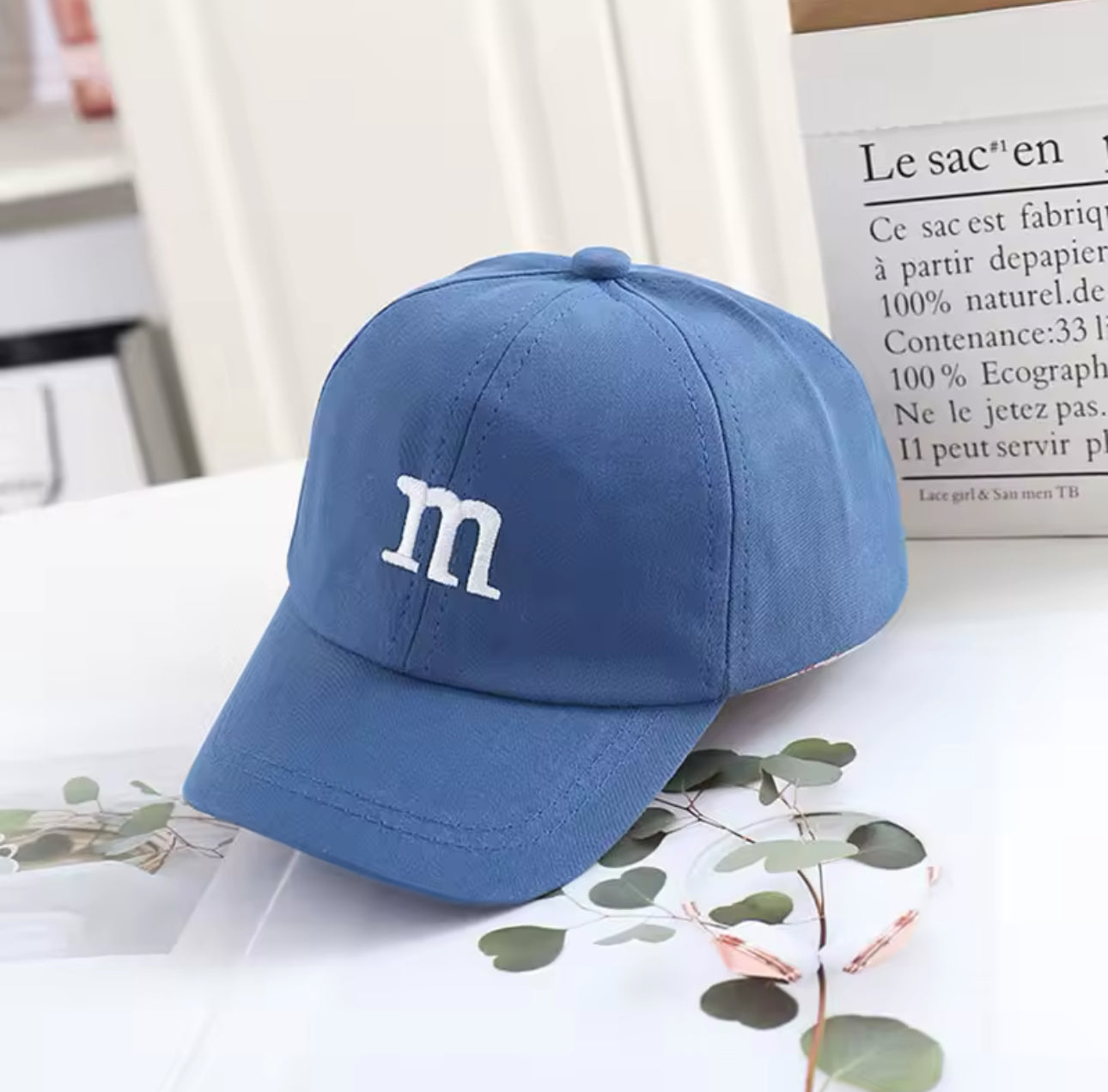 Solid Color Letter Baby Baseball Cap