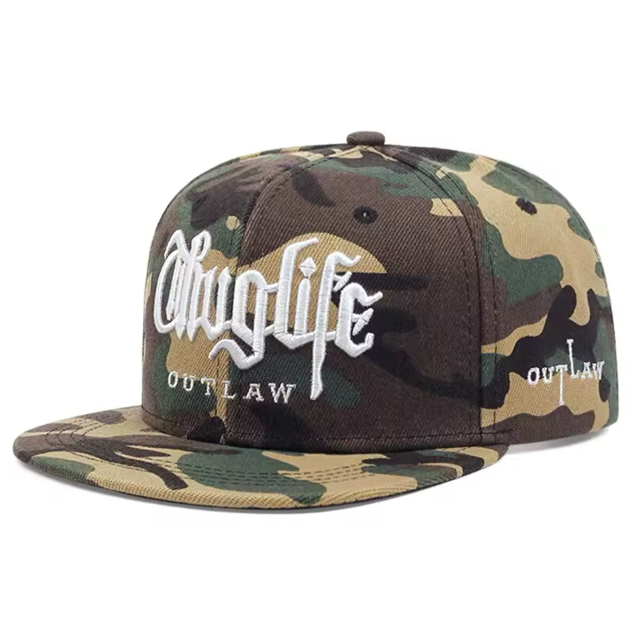 Thuglife Embroidery HipHop Baseball Cap