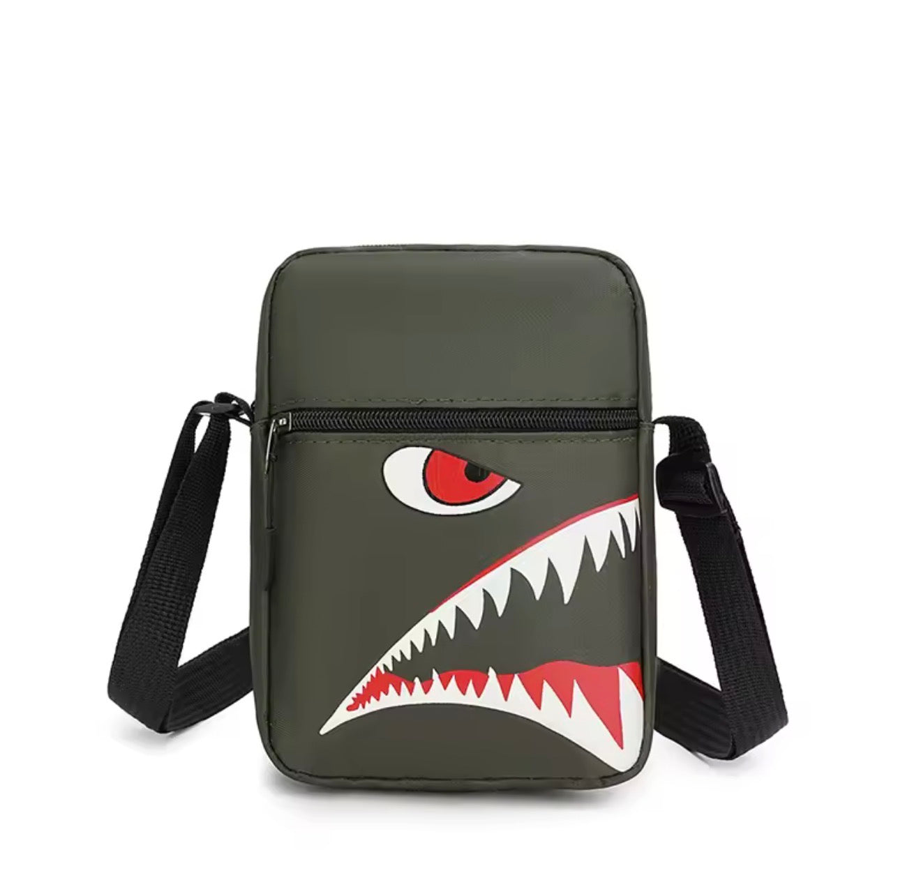 Shark Mouth Crossbody Shoulder Bag